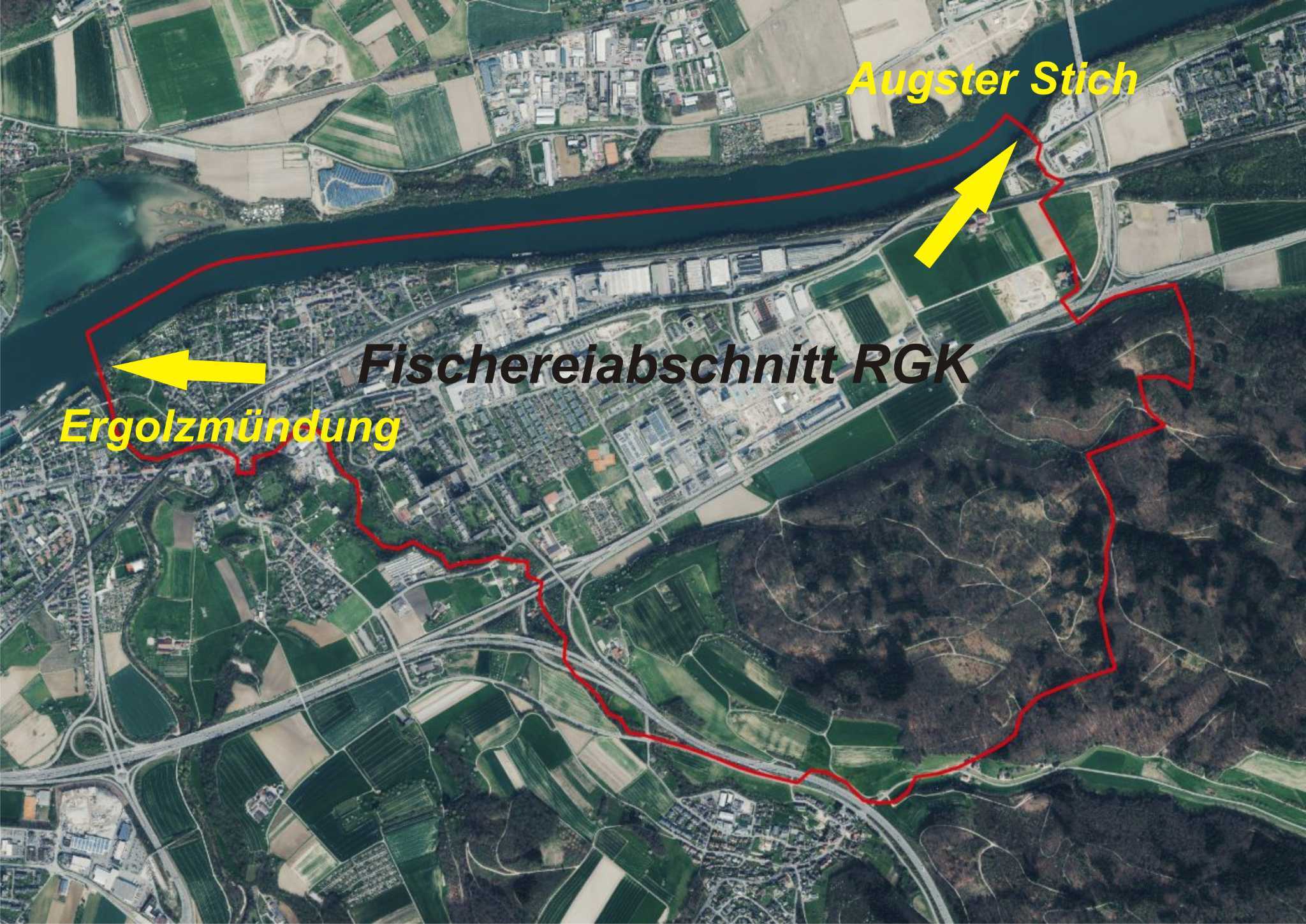 Fischereirevier Kaiseraugst